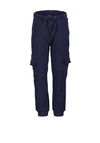 Blue Seven Mini Boy Cargo Joggers, Navy