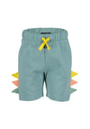 Blue Seven Mini Boy Dino Shorts, Green