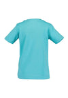 Blue Seven Mini Boy Tractor Print Short Sleeve Tee, Blue