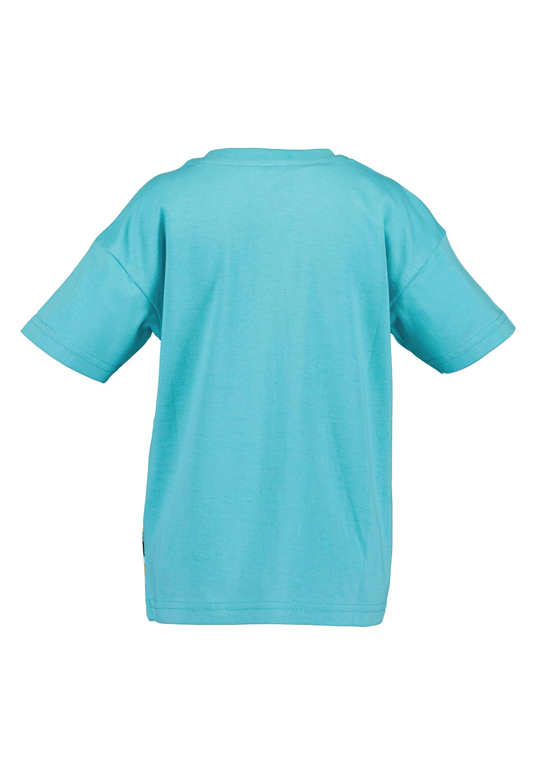 Blue Seven Mini Boy Tractor Short Sleeve Tee, Blue
