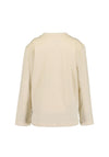 Blue Seven Mini Boy Dinosaur Long Sleeve Top, Cream