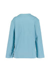Blue Seven Mini Boy Dinosaur Skate Long Sleeve Top, Blue