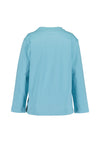 Blue Seven Mini Boy Dino Print Long Sleeve Top, Blue