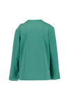 Blue Seven Mini Boy Dinosaur Long Sleeve Top, Green
