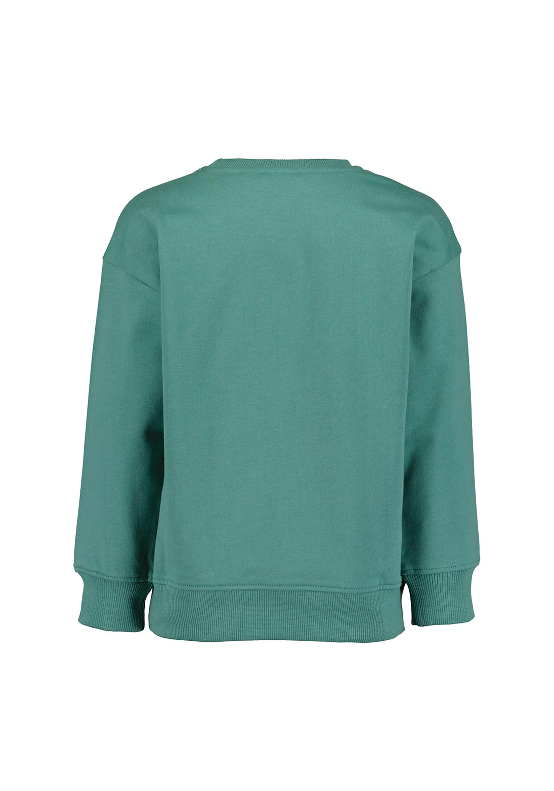 Blue Seven Mini Boy Dino Print Long Sleeve Sweater, Green