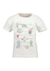 Blue Seven Mini Girl Under The Sea Short Sleeve Tee, White
