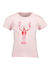 Blue Seven Mini Girl Lobster Short Sleeve Tee, Pink