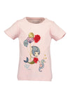 Blue Seven Mini Girl Mermaid Ballon Short Sleeve Tee, Pink