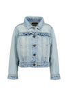 Blue Seven Mini Girl Long Sleeve Denim Jacket, Blue