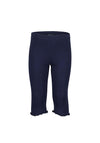 Blue Seven Mini Girl Ribbed Capri Short, Navy
