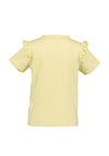 Blue Seven Mini Girl Lemon Frill Sleeve Tee, Yellow