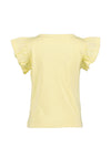 Blue Seven Mini Girl Sequins Lemon Short Sleeve Tee, Yellow