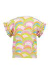Blue Seven Mini Girl Rainbow Short Sleeve Tee, Multi