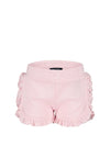 Blue Seven Mini Girl Frill Shorts, Light Pink