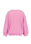 Blue Seven Mini Girl Rainbow Sequin Long Sleeve Sweater, Pink