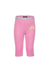Blue Seven Mini Girl Rainbow Capri Legging, Pink