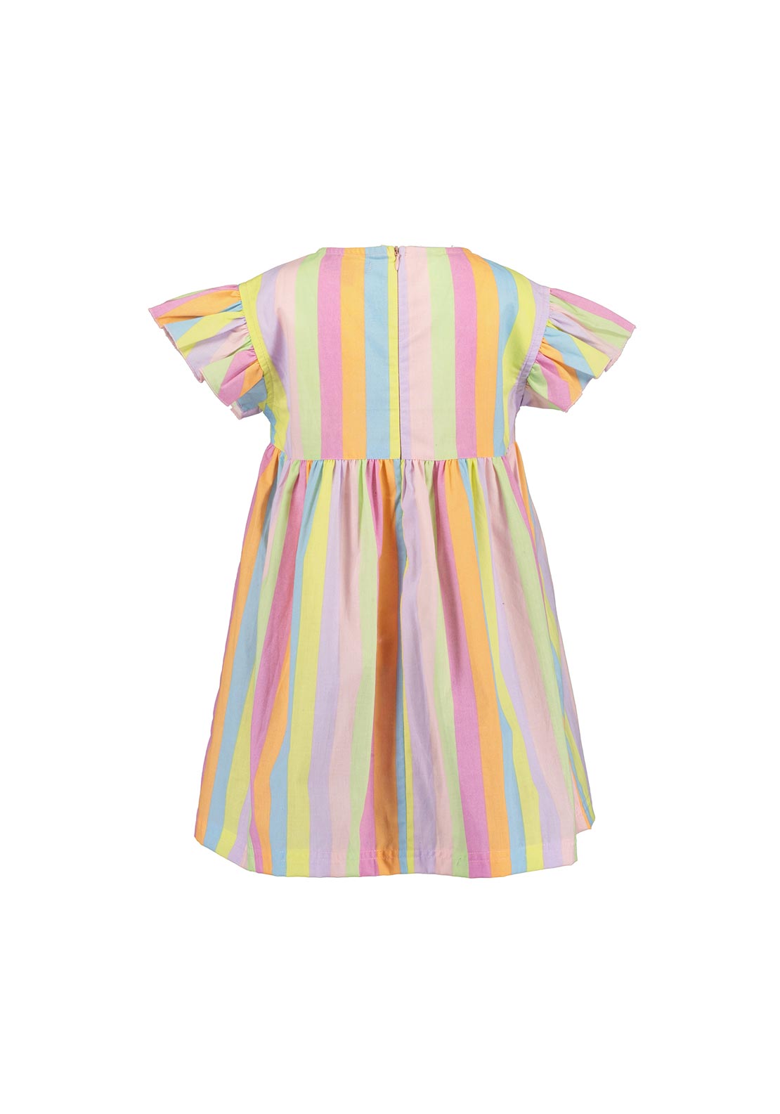 Blue Seven Mini Girl Stripe Short Sleeve Dress, Multi