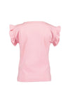 Blue Seven Mini Girl Floral Short Sleeve Tee, Pink