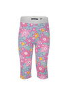 Blue Seven Mini Girl Floral Capri Legging, Multi
