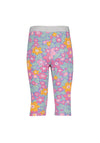 Blue Seven Mini Girl Floral Capri Legging, Multi