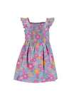 Blue Seven Mini Girl Floral Sun Dress, Multi