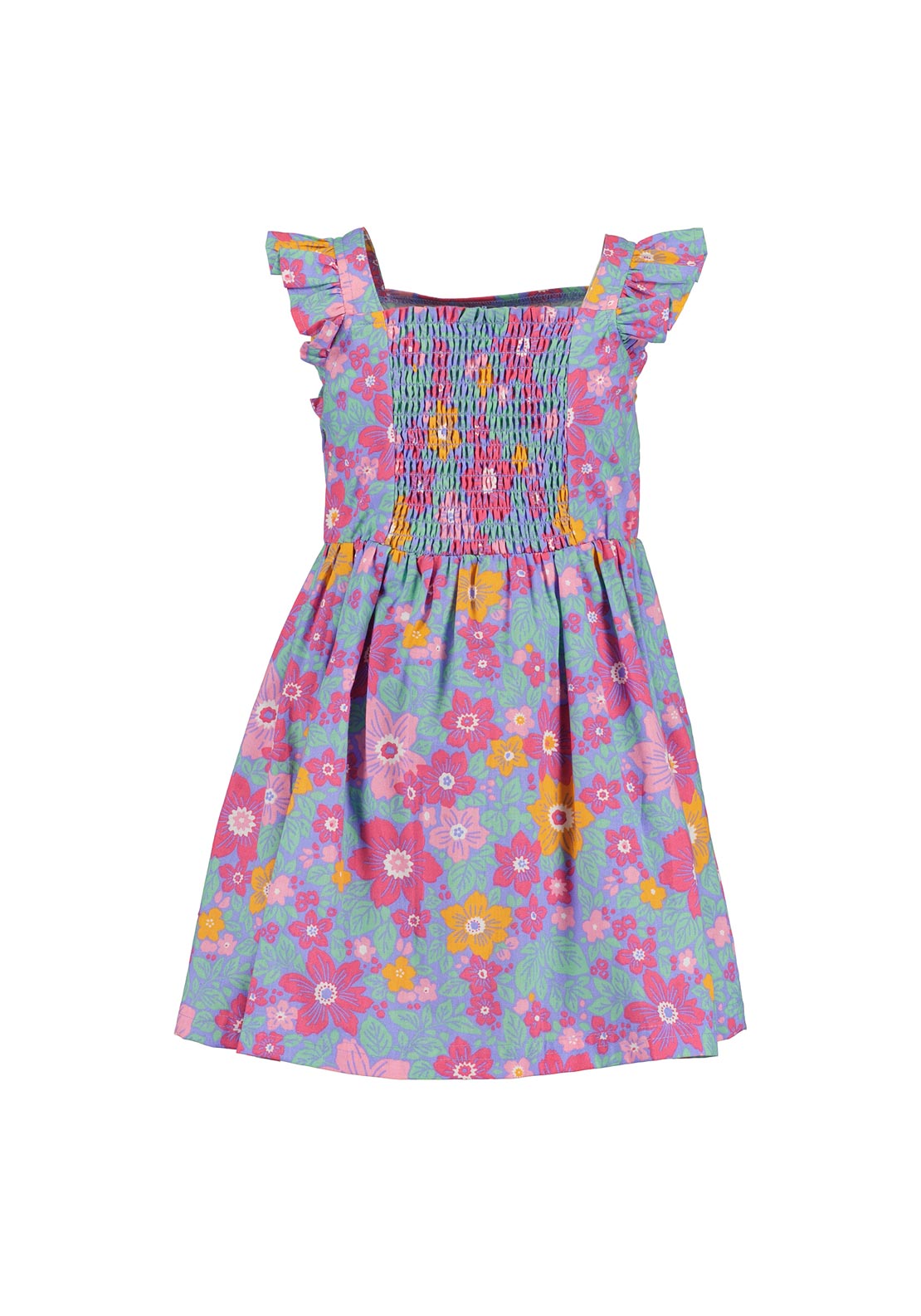 Blue Seven Mini Girl Floral Sun Dress, Multi