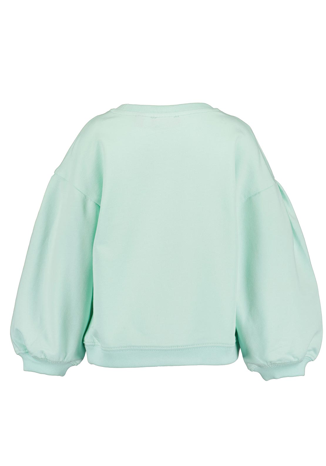 Blue Seven Mini Girl Lemon Sequin Long Sleeve Sweater, Green