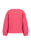 Blue Seven Girl Star Print Long Sleeve Sweater, Pink