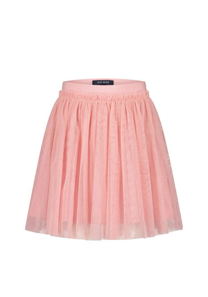 Blue Seven Mini Girl Tulle Skirt, Pink