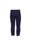 Blue Seven Mini Girl Ribbed Leggings, Navy
