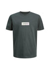 Jack & Jones Boys Bronx Short Sleeve Tee, Forest River