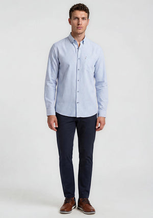 Andre Bruhl Stripe Shirt, Blue