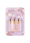 The Beauty Studio Sunkissed Cosmetic Brush Set & Purse