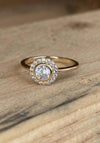 Burren Jewellery Rising Sun Ring, Gold