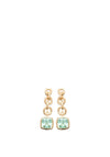 Burren Jewellery Close Your Eyes Earrings, Gold