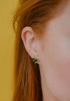 Burren Jewellery Five Points To Love Earrings, Gold