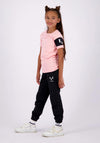 Vingino X Messi Captain Short Sleeve Tee, Active Pink