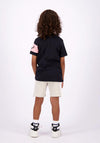 Vingino X Messi Captain Short Sleeve Tee, Black