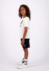 Vingino X Messi Ten Short Sleeve Tee, Real White