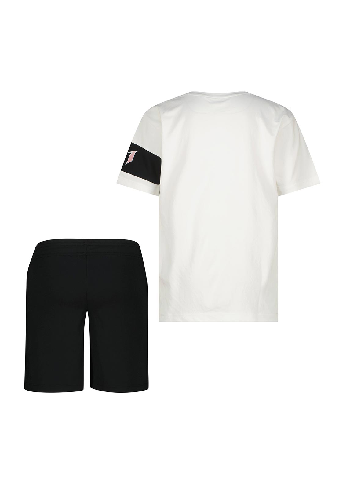 Vingino X Messi Logo Tee and Short Set, White