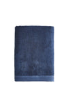 JOJO Mia Calida Soft Cotton Blend Towel, Dark Blue
