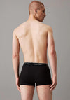 Calvin Klein 3 Pack Cotton Trunks, Black
