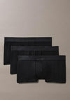Calvin Klein CK Black 3 Pack Low Rise Trunks, Black