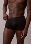 Calvin Klein CK Black 3 Pack Low Rise Trunks, Black