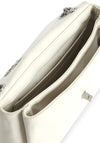 Calvin Klein Convertible Shoulder Logo Bag, Ecru