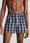 Calvin Klein Cotton Classic 3 Pack Boxers, Blue Multi
