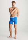 Calvin Klein Cotton Stretch 3 Pack Boxer Briefs, Grey Heather Multi