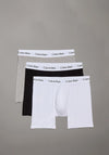 Calvin Klein Cotton Stretch 3 Pack Boxer Briefs, Grey Multi