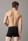 Calvin Klein Cotton Stretch 3 Pack Trunks, Black Multi