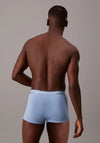 Calvin Klein Modern Structure 3 Pack Trunks, Light Blue Multi